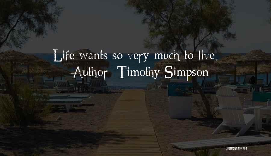 Boredom Quotes By Timothy Simpson