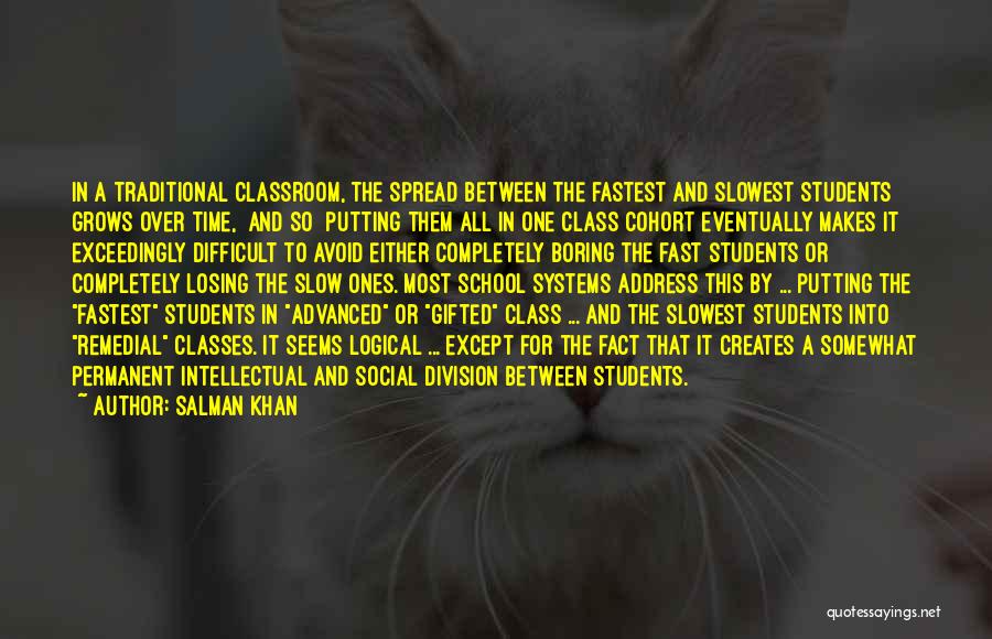 Boring Classes Quotes By Salman Khan