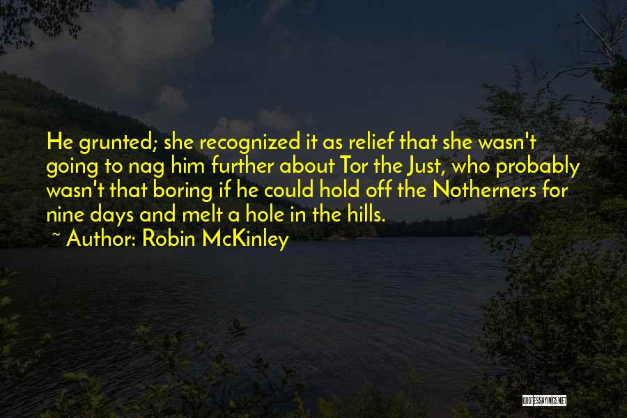 Boring Days Quotes By Robin McKinley