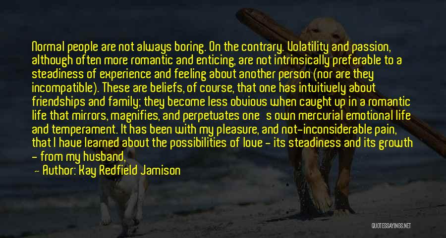 Boring Person Quotes By Kay Redfield Jamison