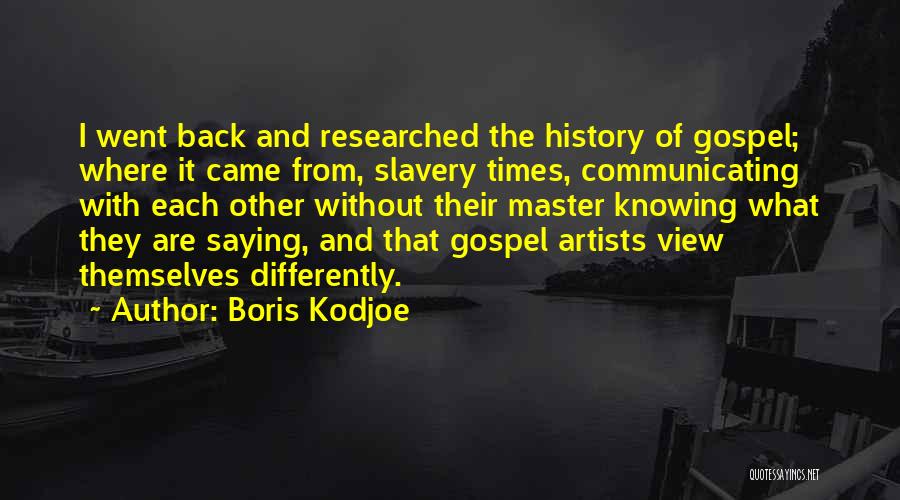 Boris Kodjoe Quotes 454471