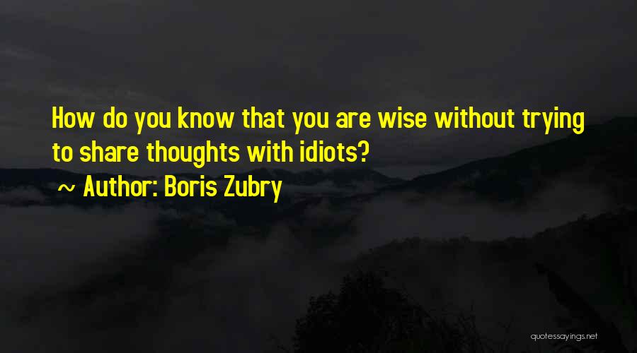 Boris Zubry Quotes 2137268