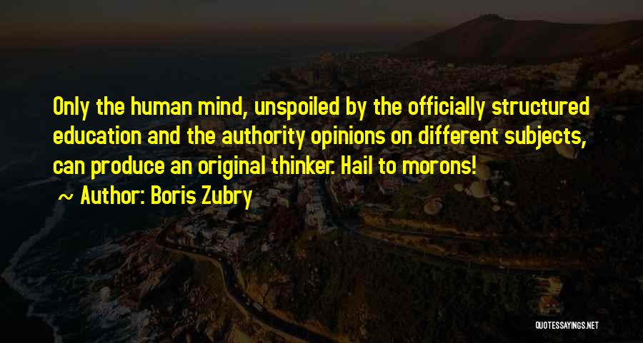 Boris Zubry Quotes 681684