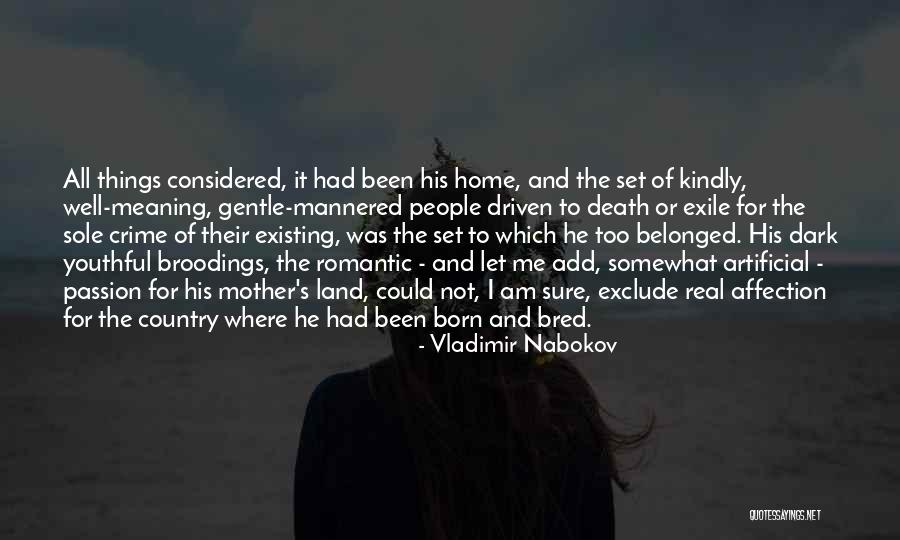 Born And Bred Quotes By Vladimir Nabokov Born And Bred Quotes By Vladimir Nabokov