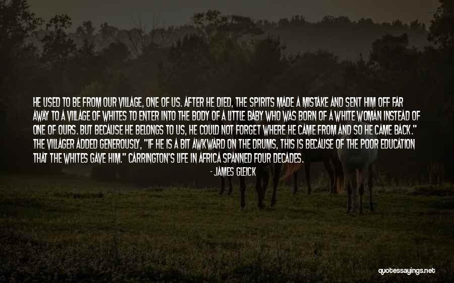 Born Baby Quotes By James Gleick