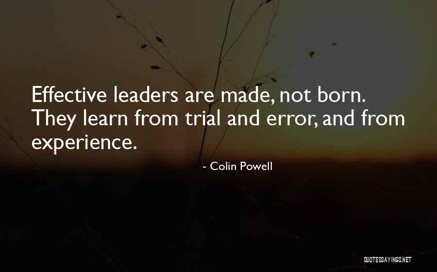 Born Leaders Quotes By Colin Powell