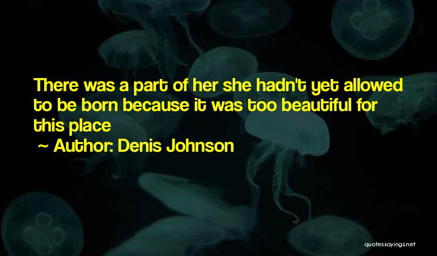 Born Place Quotes By Denis Johnson