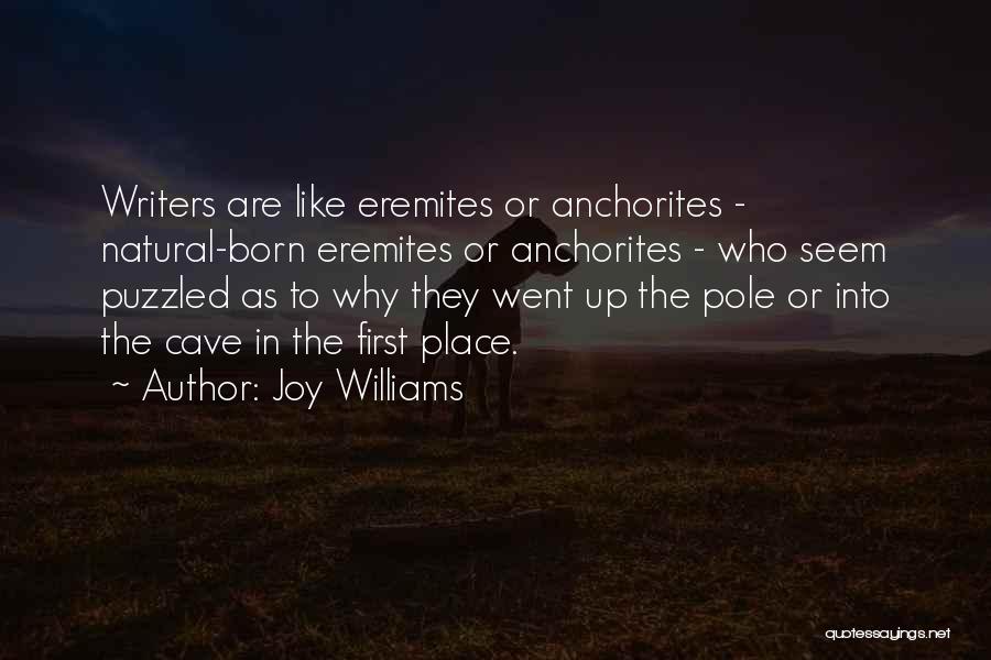 Born Place Quotes By Joy Williams