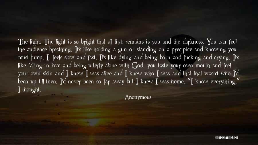 Born Standing Up Quotes By Anonymous