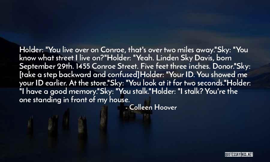 Born Standing Up Quotes By Colleen Hoover