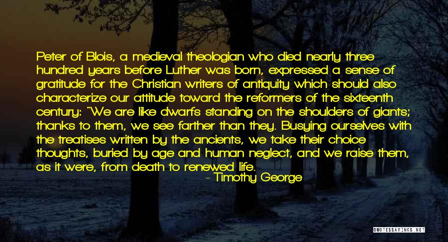 Born Standing Up Quotes By Timothy George