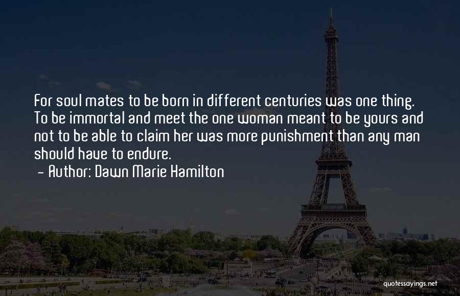 Born To Be Different Quotes By Dawn Marie Hamilton