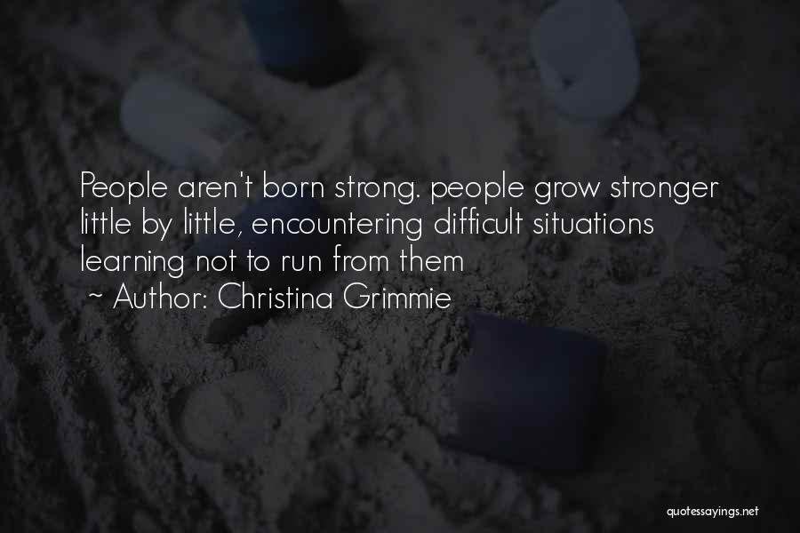 Born To Run Quotes By Christina Grimmie