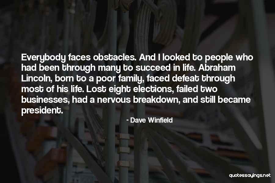 Born To Succeed Quotes By Dave Winfield Born To Succeed Quotes By Dave Winfield
