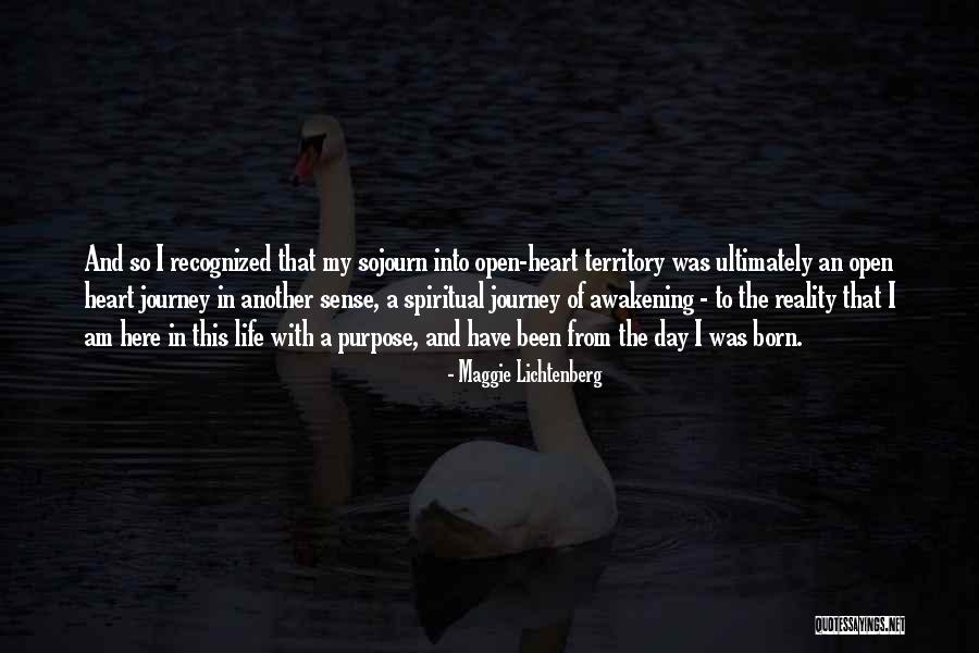 Born With A Purpose Quotes By Maggie Lichtenberg Born With A Purpose Quotes By Maggie Lichtenberg