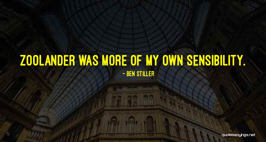Boroka Bokor Quotes By Ben Stiller