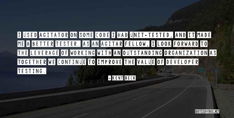 Boross Ida Quotes By Kent Beck Boross Ida Quotes By Kent Beck