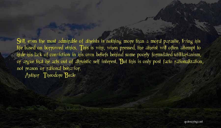 Borrowed Life Quotes By Theodore Beale