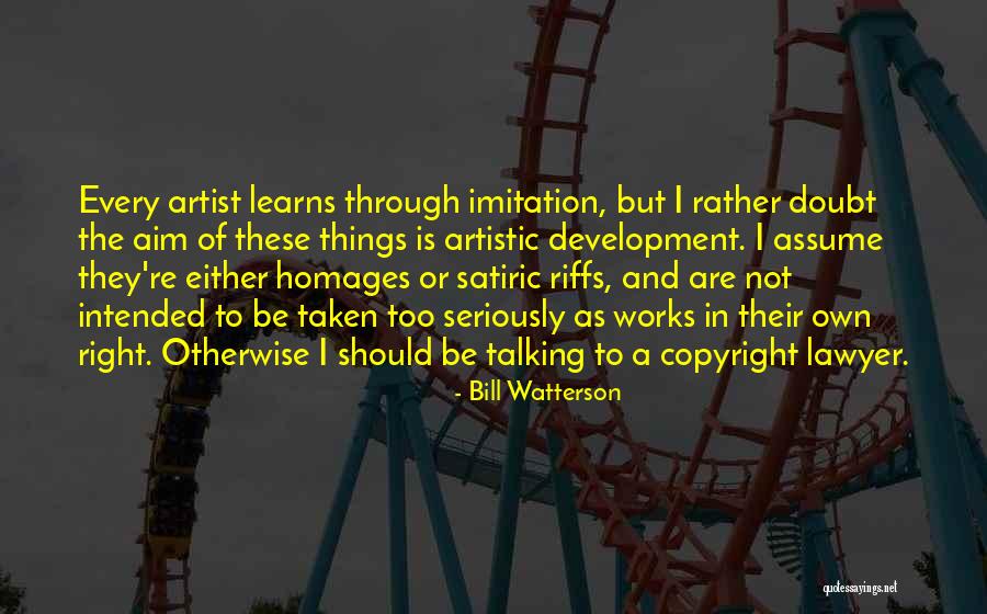 Borzini Fish Quotes By Bill Watterson Borzini Fish Quotes By Bill Watterson