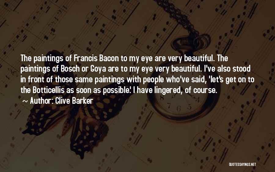 Bosch Quotes By Clive Barker