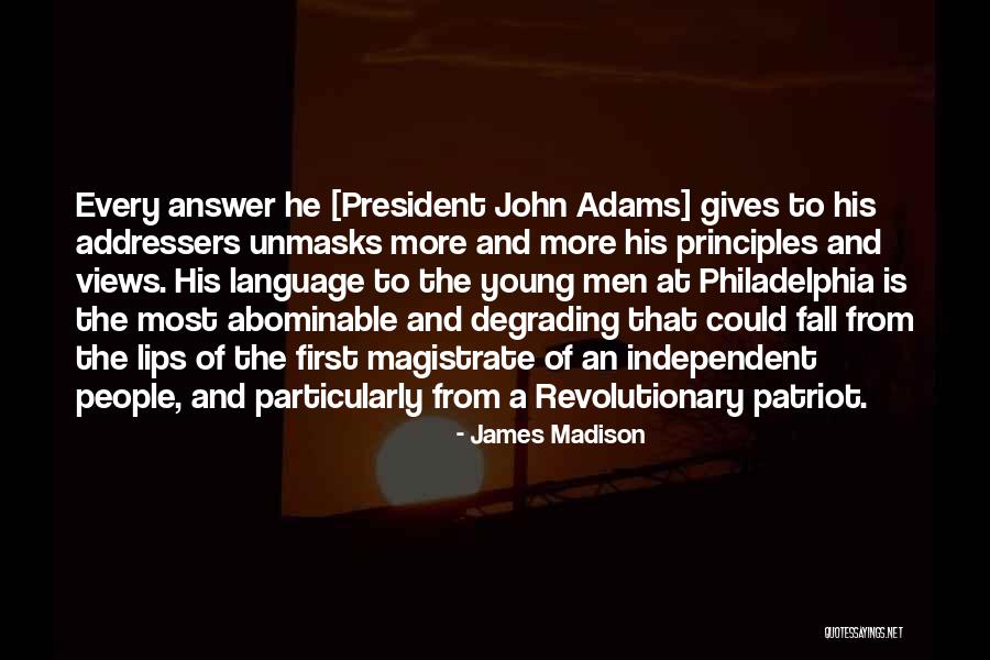 Boschmann Equalizer Quotes By James Madison Boschmann Equalizer Quotes By James Madison