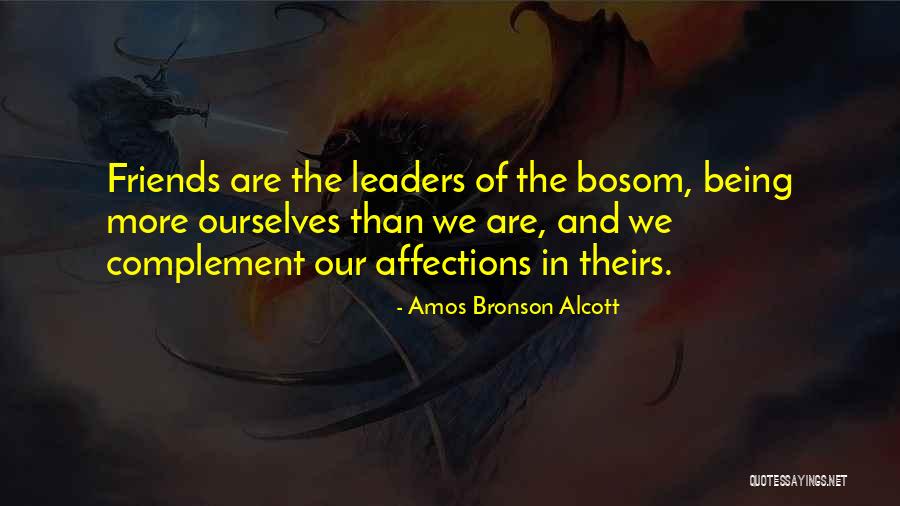 Bosom Friends Quotes By Amos Bronson Alcott