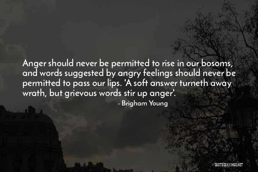 Bosoms Quotes By Brigham Young