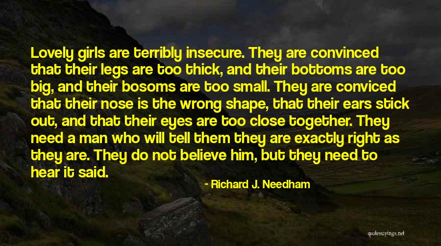 Bosoms Quotes By Richard J. Needham