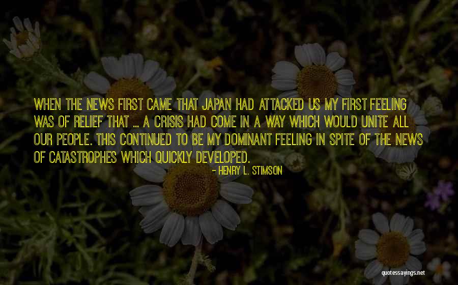 Boson Quotes By Henry L. Stimson Boson Quotes By Henry L. Stimson