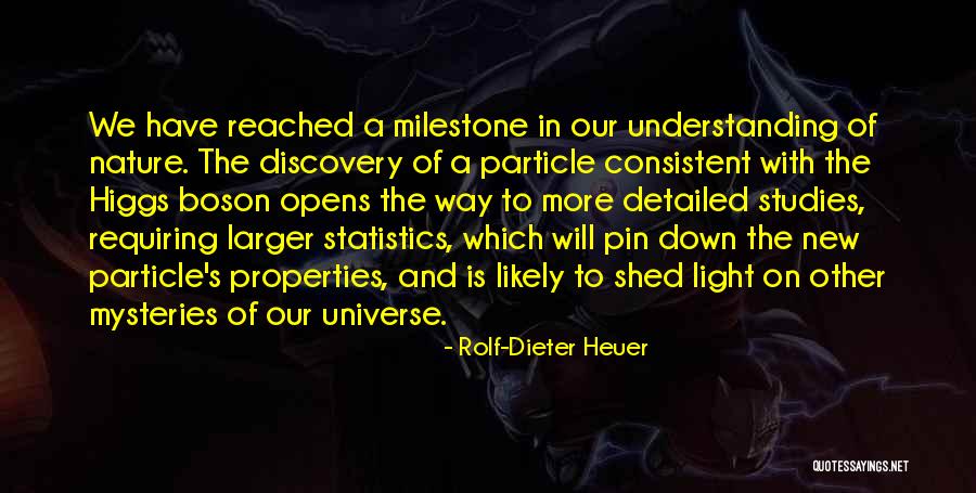 Boson Quotes By Rolf-Dieter Heuer Boson Quotes By Rolf-Dieter Heuer