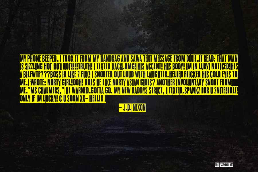 Boss But Friends Quotes By J.D. Nixon Boss But Friends Quotes By J.D. Nixon