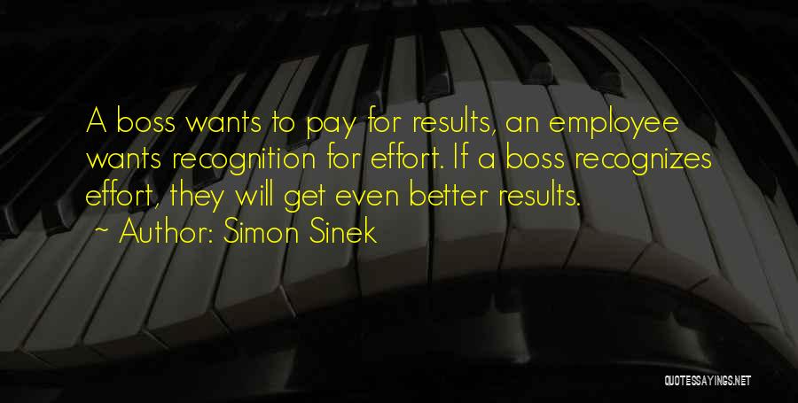 Boss Employee Quotes By Simon Sinek