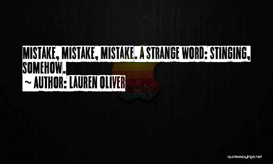 Boss Favouritism Quotes By Lauren Oliver