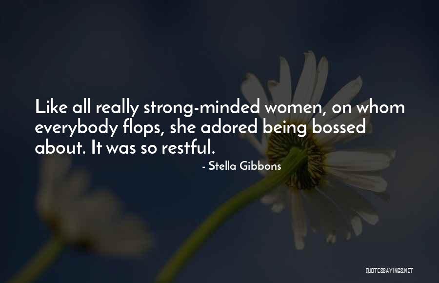 Bossed Up Quotes By Stella Gibbons