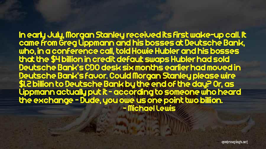 Bosses Quotes By Michael Lewis Bosses Quotes By Michael Lewis