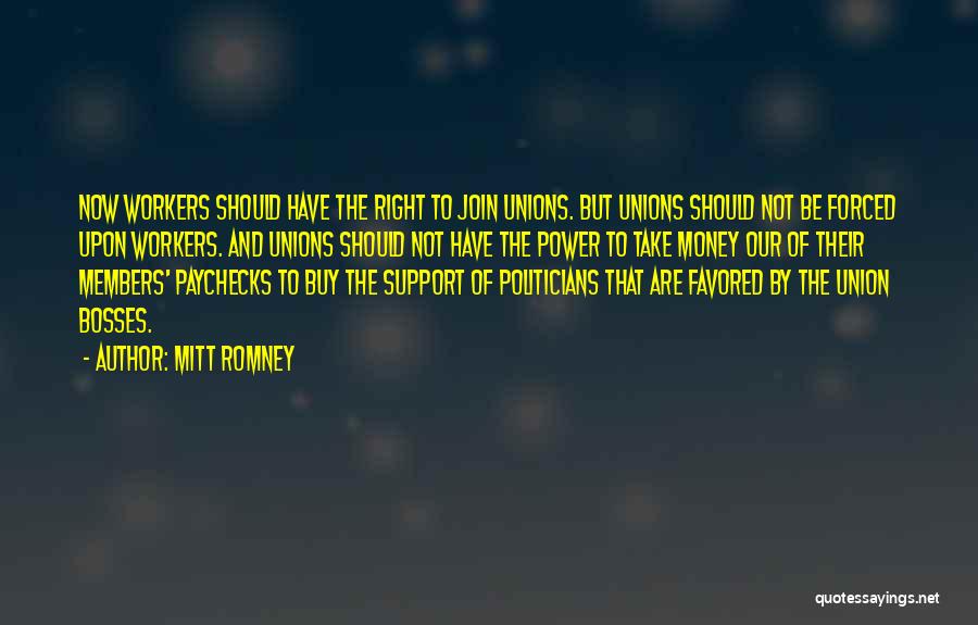 Bosses Quotes By Mitt Romney