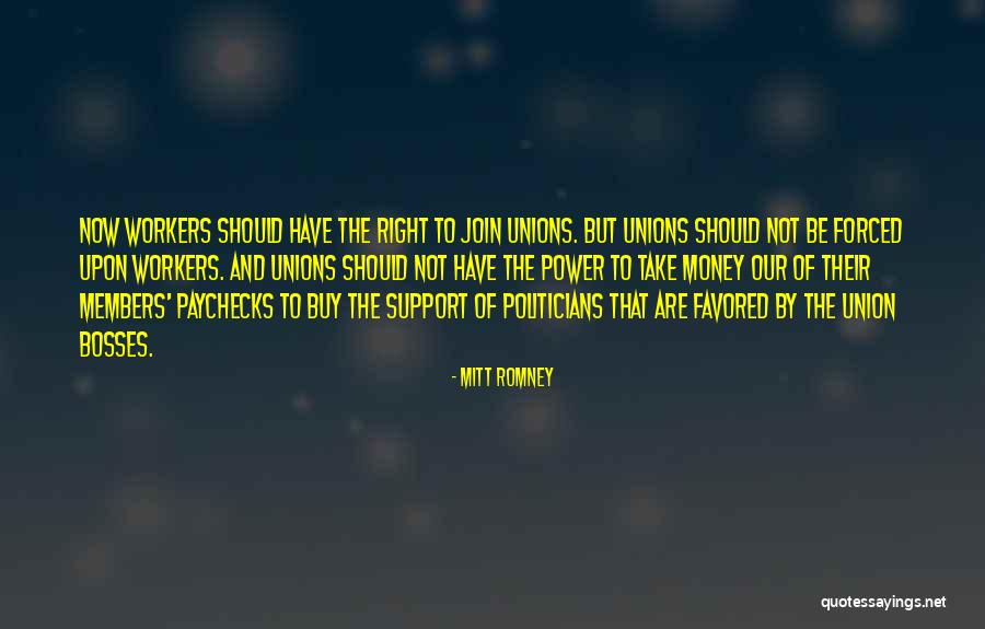 Bosses Quotes By Mitt Romney