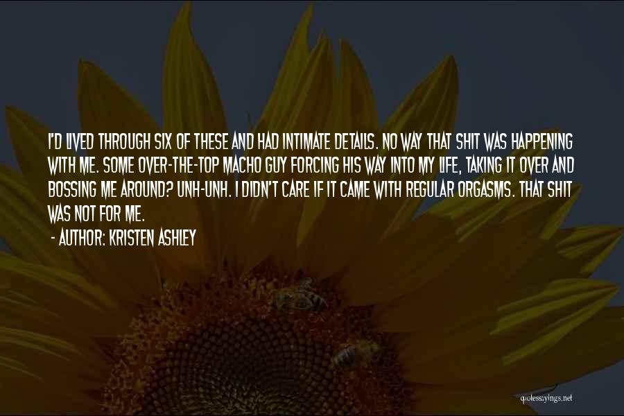 Bossing Quotes By Kristen Ashley