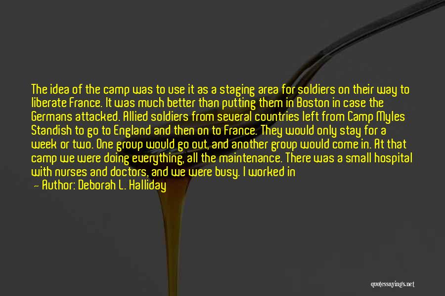 Boston Quotes By Deborah L. Halliday