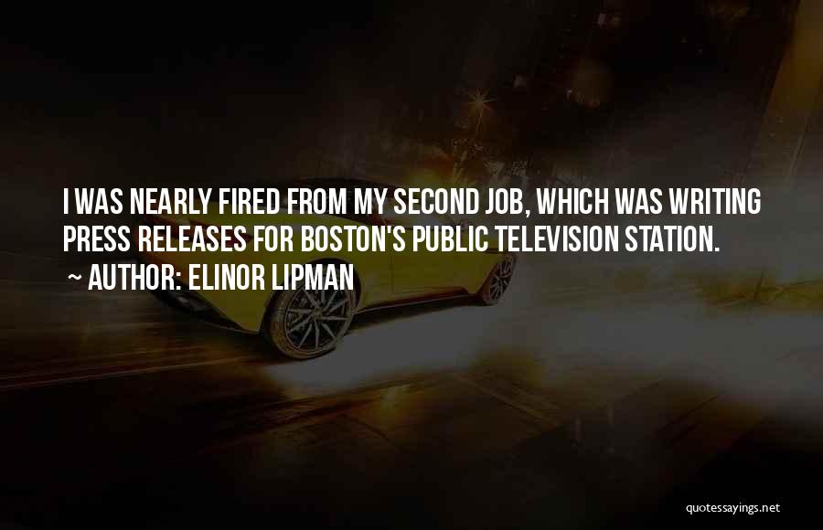 Boston Quotes By Elinor Lipman