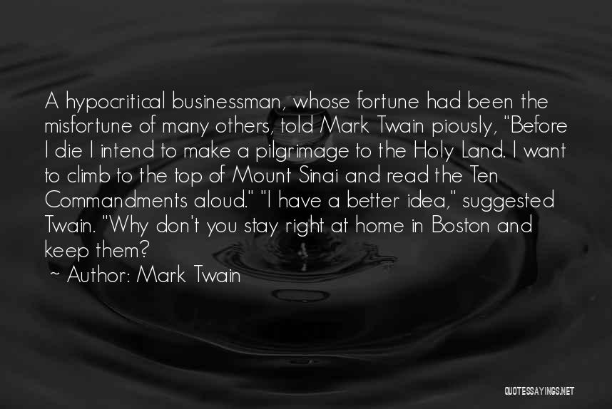 Boston Quotes By Mark Twain