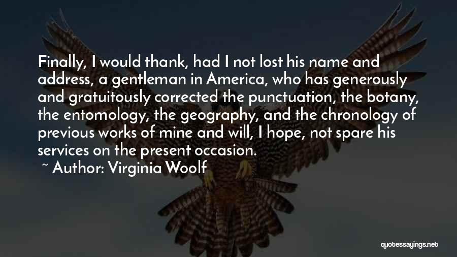 Botany Quotes By Virginia Woolf