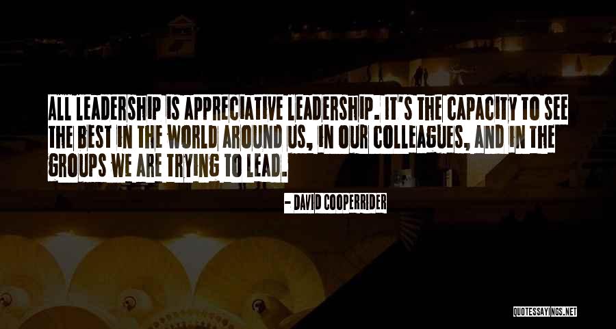 Botean Quotes By David Cooperrider Botean Quotes By David Cooperrider