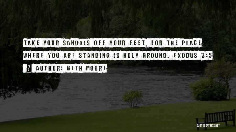 Both Feet On The Ground Quotes By Beth Moore