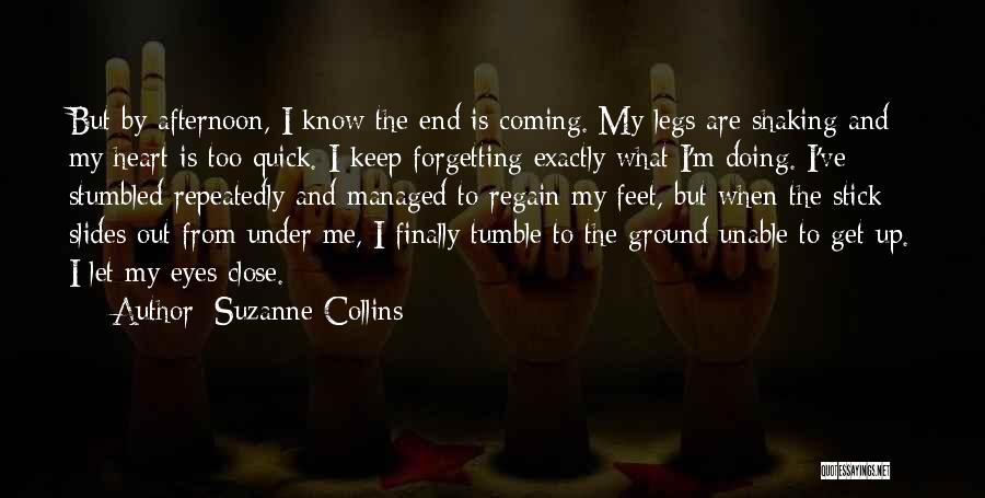 Both Feet On The Ground Quotes By Suzanne Collins