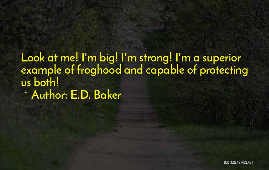 Both Of Us Quotes By E.D. Baker