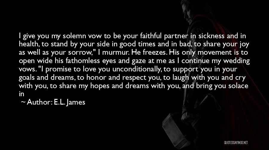 Both Side Love Quotes By E.L. James