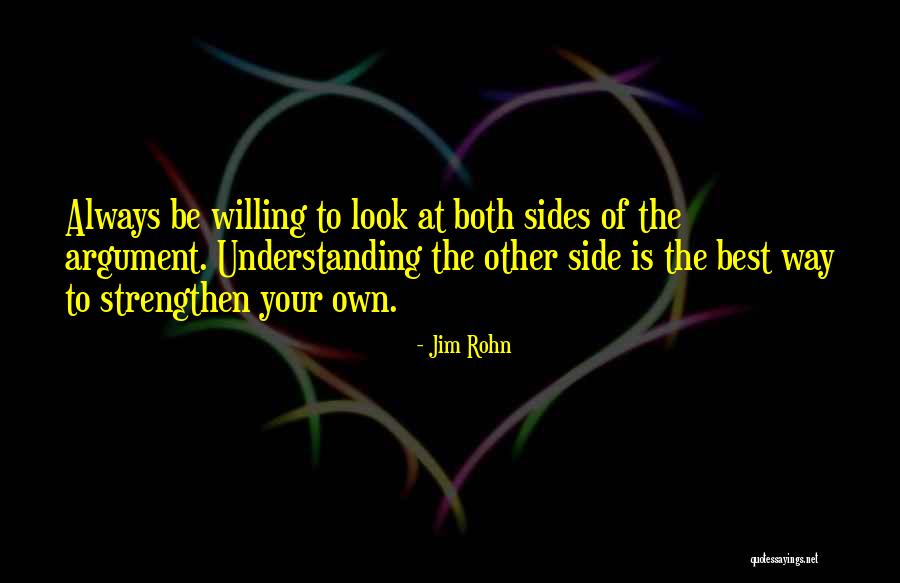 Both Side Quotes By Jim Rohn