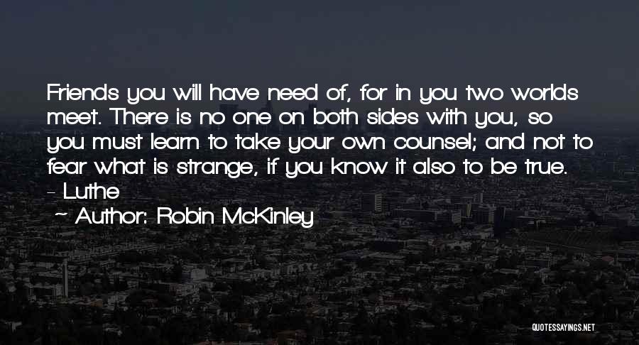 Both Worlds Quotes By Robin McKinley
