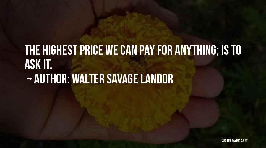 Bottaro Wire Quotes By Walter Savage Landor